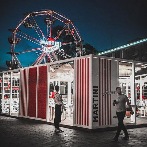 лайтбокс мартини